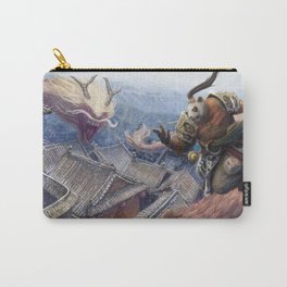 Blizzardfest  Carry-All Pouch | Nature, Painting, Illustration, Game 