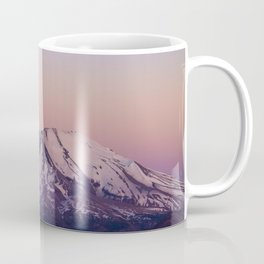 Mount Saint Helens at dusk Coffee Mug | Mountsainthelens, Dusk, Sunset, Seattle, Wonderlust, Digital, Nature, Landscape, Photo, Mtsthelens 