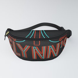 Flynns Place - Tron - Retro Shirts - Retro Arcade - Neon Sign Fanny Pack