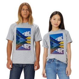 Maroon Bells  Colorado Panorama, the Second Panel of the Triptych. T Shirt