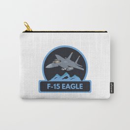 American F-15 Eagle Jet Fighter Carry-All Pouch | Usaf, Airforce, Aviation, Jetfighter, American, Military, Patriotic, Airplane, Aviator, Army 