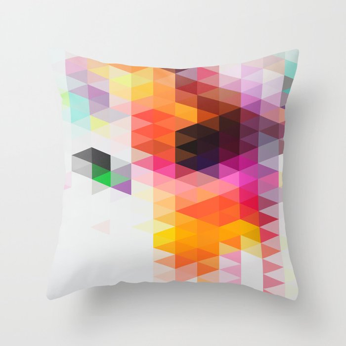 Rainfall 01 Throw Pillow by Three of the Possessed Society6