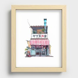 Tokyo storefront #01 Recessed Framed Print