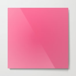 Midi Pink Valentine Sweetheart Metal Print | Midipinkcolor, Solidmidipink, Midipink, Girlfriend, Specialfriend, Valentinepink, Lover, Pinkcolor, Solidpink, Sweetheart 