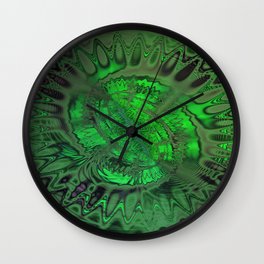 Irish Blarney Wall Clock | Circularshapes, Funny, Irish, Concept, Fractal, Black, Deeztags6, Motion, Deekflo, Abstract 