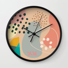  Dotted Abstract Wall Clock