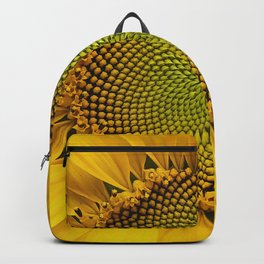 Sunshine sunflower Backpack | Photo, Summersun, Russiangiant, Sunflower, Petalsandpollen, Sunshineflower, Digital, Yellow, Sunflowerhead 