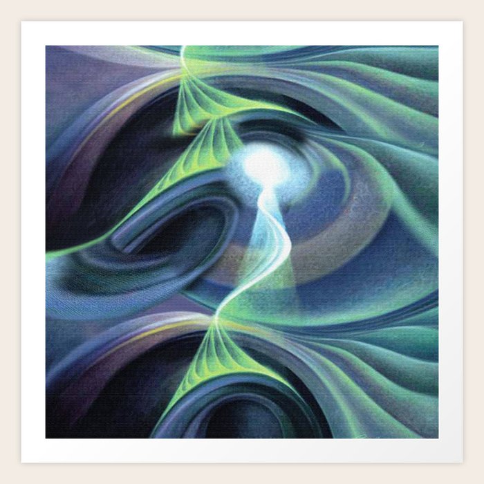 Emotional Activation Abstract Art Print By Justkidding Society6