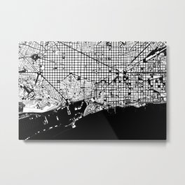 Barcelona city map black and white Metal Print | Architecture, Artmap, Europeanmaps, Barcelonamap, Homedecor, Cathedrals, Parksandgardens, Cartography, Map, Spain 