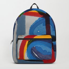 Zen Abstract ExpressionismArt  Backpack