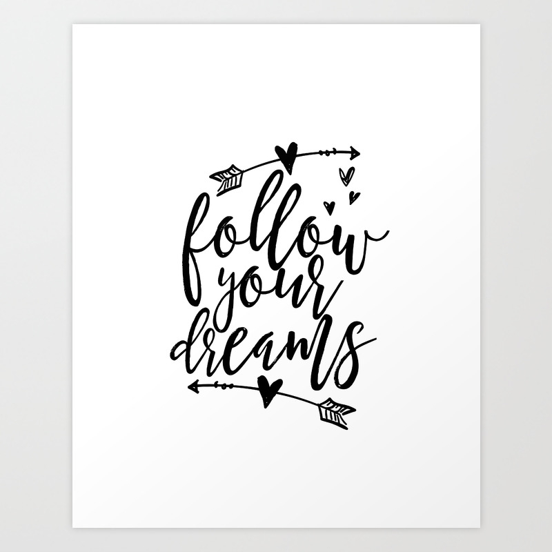 Wallpaper Follow Your Dreams Baby Room Decor Baby Boy Gift Follow Your Arrow For Android