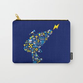 BLASTER BOY Carry-All Pouch | Graphic Design, Curated, Illustration, Vector, Pop Art 