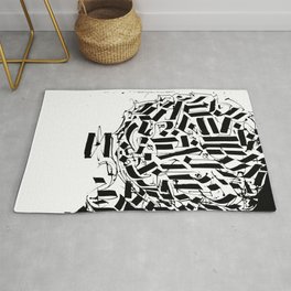 CALLIGRAPHY N°2 ZV Rug | Cholo, Style, Retna, Handstyle, Ink Pen, Calliygraphy, Font, Drawing, Ink, Typography 