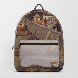 Alfred Sisley - Passerelle d'Argenteuil Backpack