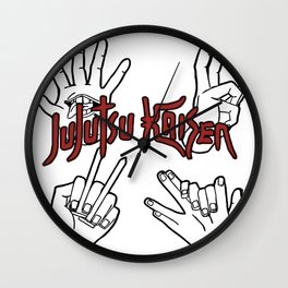 Jujustu Kaisen Hands Japaness Wall Clock | Cool, Shingekinokyojin, Cartoon, Water, Graphicdesign, Sanji, Superhero, Robot, Aesthetic, Birthday 