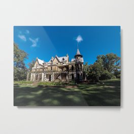 Beautiful abandoned castle in the province of buenos aires. Metal Print | History, Landmark, Abandoned, Photo, Ruin, Monument, Castle, Historic, Landscape, Medieval 