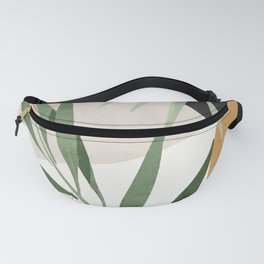 Abstract Art Tropical Leaves 72 Fanny Pack