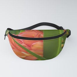 Orange Brilliance Peeking Out Between The Leaves Fanny Pack