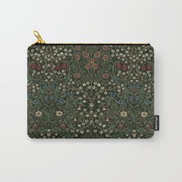 William Morris Vintage Blackthorn Green 1892 Carry-All Pouch | Leaves, Botanical, Decorative, Vintage, Pattern, Nature, Patterns, Fabric, Painting, Flowers 