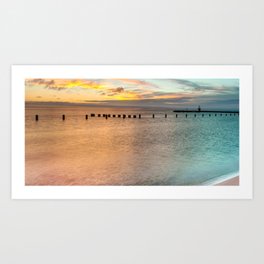Get Wallpaper Beach Sunrise Art Prints For Any Decor Style Society6 For Android Free