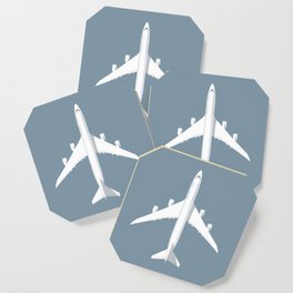 747-8 Jumbo Jet Airliner Aircraft - Slate Coaster