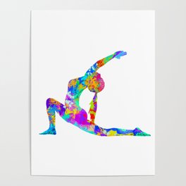 Another Yoga Pose  Poster