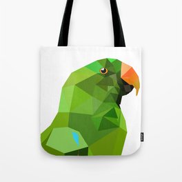 Eclectus parrot Geometric bird art Tote Bag