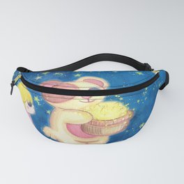 Stars Night with Children Fanny Pack