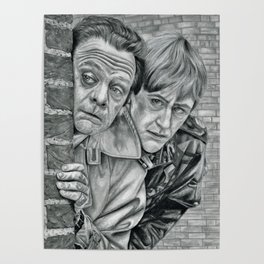 Dell boy and Rodney art Poster