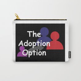 "The Adoption Option" TV Show Logo Carry-All Pouch