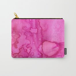 Girly neon pink magenta abstract watercolor paint Carry-All Pouch | Modern, Girlypink, Girly, Trendy, Abstractpink, Abstractwatercolor, Abstract, Pinkwatercolor, Girlypattern, Abstractpattern 