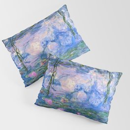Water Lilies Monet Pillow Sham | Claudemonet, Water, Blue, Monet, Colorful, Flowers, Children, Oil, Monetseries, Painting 