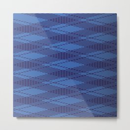 Checkered Pattern Light Blue Color Metal Print | Blue, Painting, Marine, Checkeredpattern, Checkered 