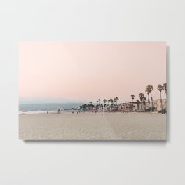 California Pink Beach Sunset Photography Metal Print | Sunset, Photo, Bedroom, Beach, Wallart, Artprint, Kidsroom, Pink, Digital, Livingroom 