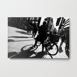 Berlin's streets in black and white 2 Metal Print