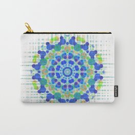 Circle of Trance Carry-All Pouch | Abstract, Graphicdesign, Circulardesign, Other, Variousshades, Trance, Circles, Digital, Pattern, Popart 