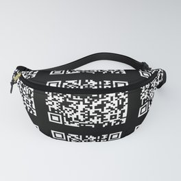 QR Code® Daily Affirmations: ... I AM FORTUNATE ... Fanny Pack