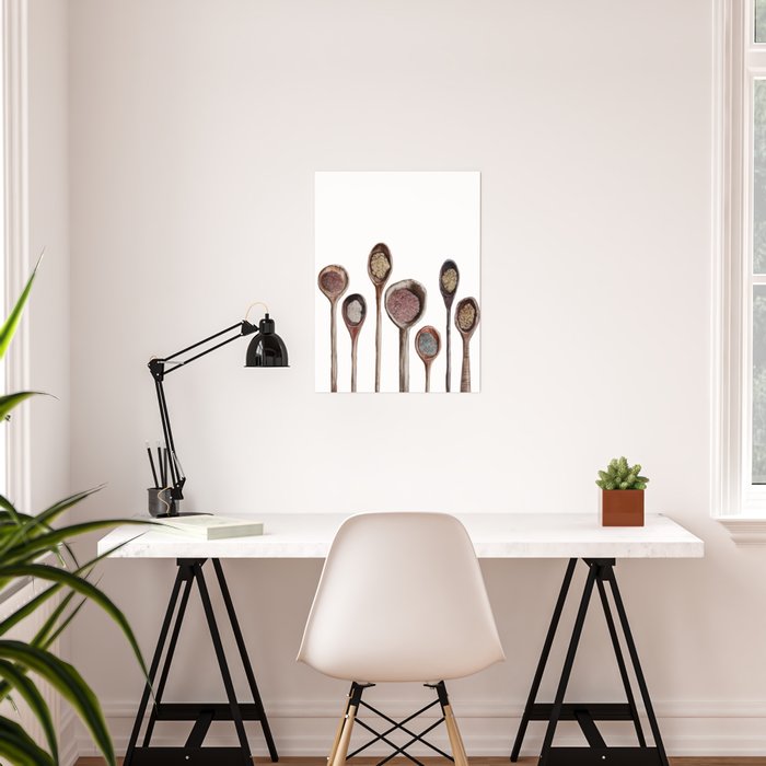Wallpaper Wooden Spoon Art Print Wooden Spoon Watercolor Print Kitchen Art For Android