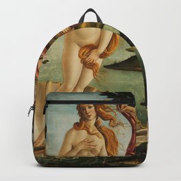 The Birth of Venus (Nascita di Venere) by Sandro Botticelli Backpack | Birth, Realism, Painting, Venus, Florence, Love, Classic, Renaissance, People, Oil 