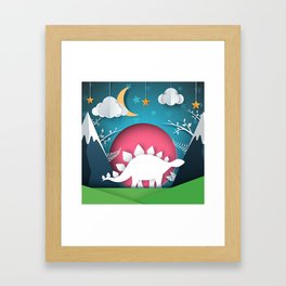 Dinosaur Nursery Framed Art Prints For Any Decor Style Society6