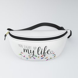 You Light Up My Life - Christmas Lights Fanny Pack