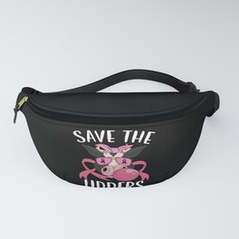 Save The Udders Breast Cancer Awareness Supporter Fanny Pack