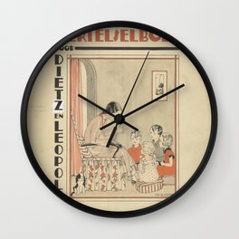 Band design for Henriette Dietz and Katharina Leopold, Vert system book, c. 1915-1934, Miep de Feijter, c. 1915 - c. 1934 Wall Clock