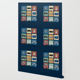 Retro Gaming Wallpaper For Any Decor Style Society6