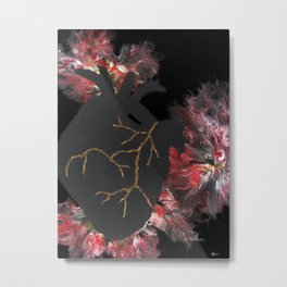 Healing Heart  Metal Print | Painting, Kintsugi, Anatomicalheart, Mixedmedia, Acrylic, Healingheart, Artprints, Fluidpaintpouring, Modernart, Fluidacrylicpaint 