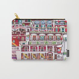 Veni, Vidi, Vici Carry-All Pouch | Mood, Italiansummer, Popart, Buildings, Artwork, Drawing, Sunkissed, Color, Pattern, Italy 
