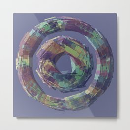 Modern Sticks Mandala Metal Print | Rotary, Wallart, Acrylic, Contemporary, Rotation, Universe, Homedecor, Watercolor, Sophisticated, Mesmerizing 