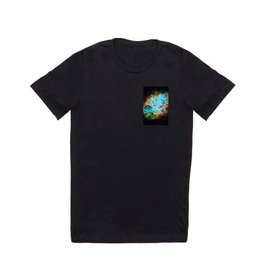 Crab Nebula T Shirt | Nebula, Digital, Illustration, Pattern, Painting, Space, Universe, Galaxy, Taurus, Abstract 