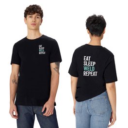 Eat Sleep Weld Repeat Metal Worker Welder T Shirt | Worker, Idea, Fun, Workers, Repeat, Workshop, Builders, Shirt, Weld, Graphicdesign 