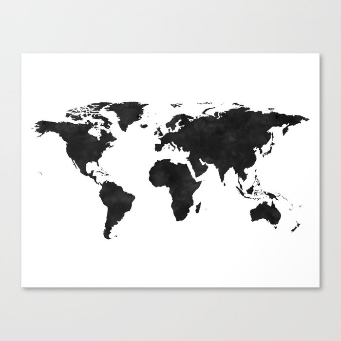world map on canvas World Map Wall Art World Map Canvas World Map Print World Map world map on canvas